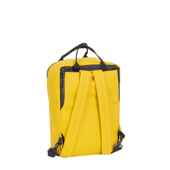 Bike splash sac à dos vélo hydrofuge 17l jaune