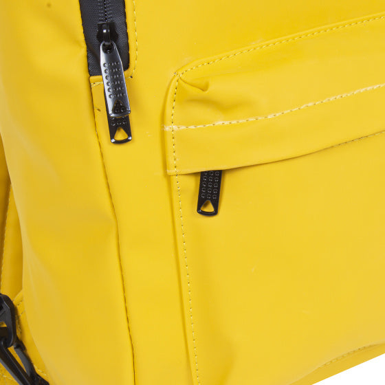 Bike splash sac à dos vélo hydrofuge 17l jaune
