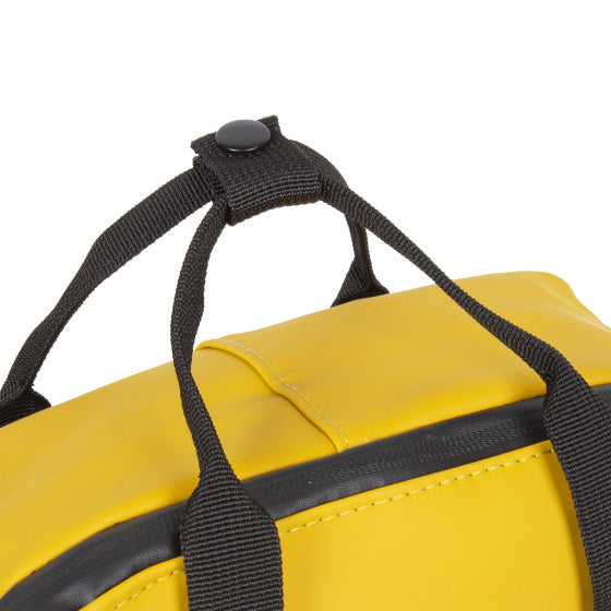 Bike splash sac à dos vélo hydrofuge 17l jaune