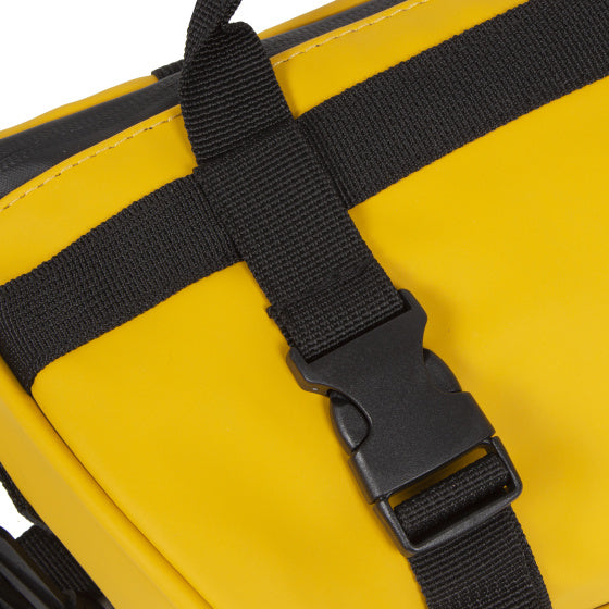 Sacoche de guidon Bike Splash hydrofuge avec bandoulière 3l jaune