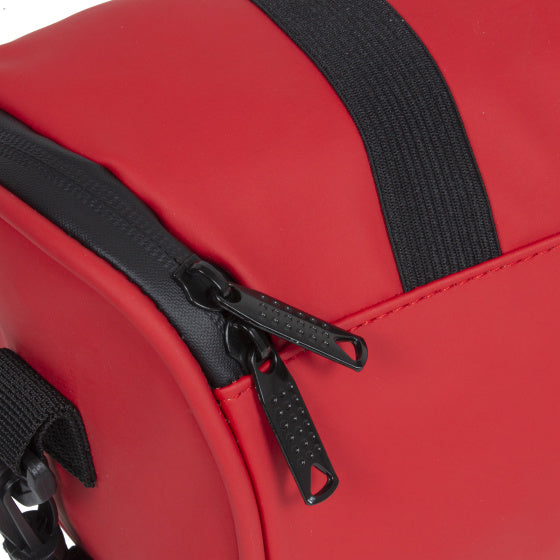 Sacoche de guidon Bike Splash hydrofuge avec bandoulière 3l rouge