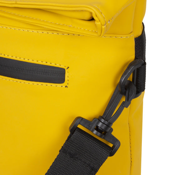 Sacoche de guidon Bike Splash hydrofuge avec bandoulière 6l jaune