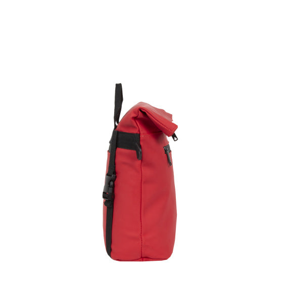 Sacoche de guidon Bike Splash hydrofuge avec bandoulière 6l rouge