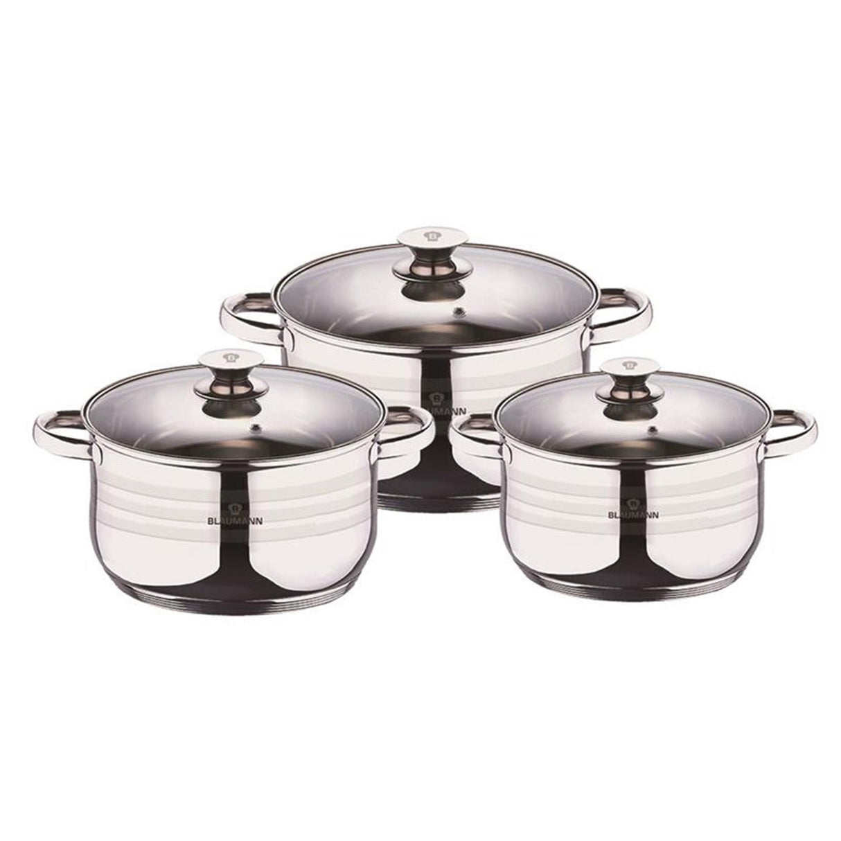 Blaumann gourmet line set de poêles 3 pièces