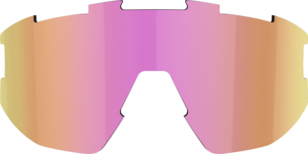 Bliz Fusion Matrix marron avec lentille de remplacement multiple violette