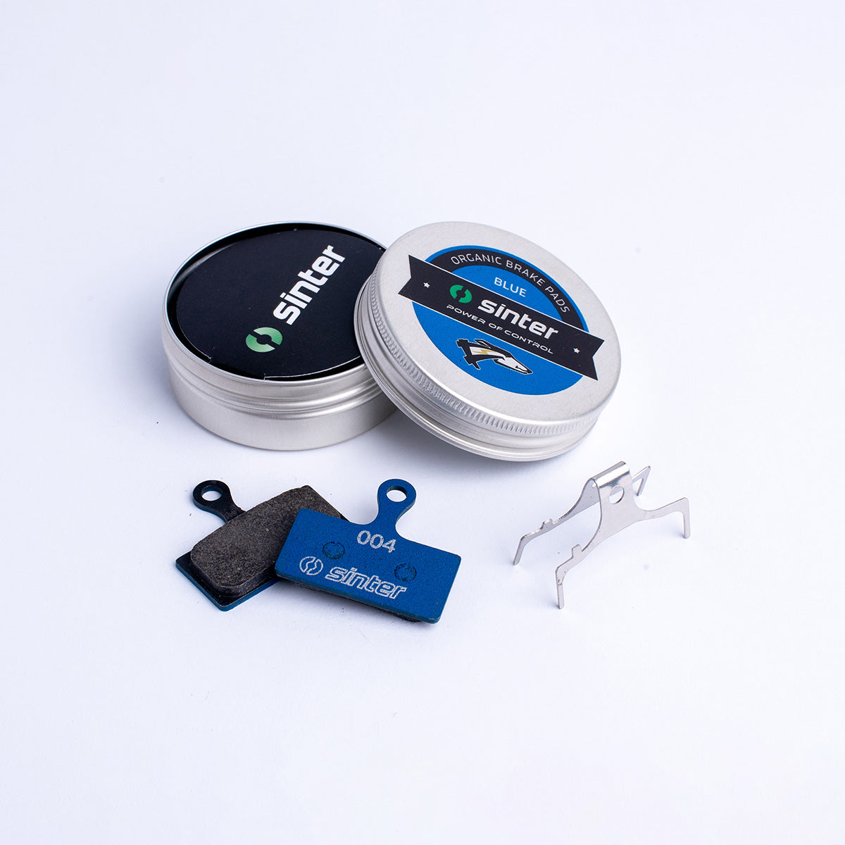 Blocs de frein à disque bleu électrique