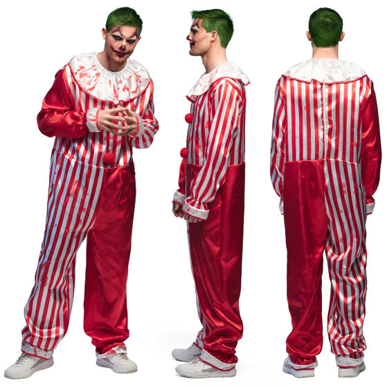 Costume de clown de Boland Killer Men Red White Taille 54 56 (XL)