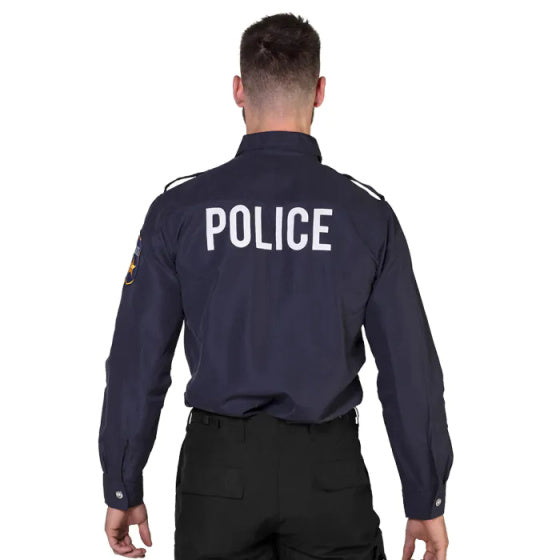 Boland Politieblouse Polyester hommes bleu foncé taille 50-52