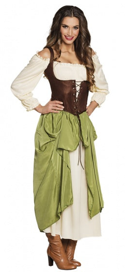 Boland habiller costume village femme dames tailles vertes 36 38