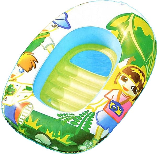 Jonotoys bestway bateau gonflable jungle, taille 102x69 cm