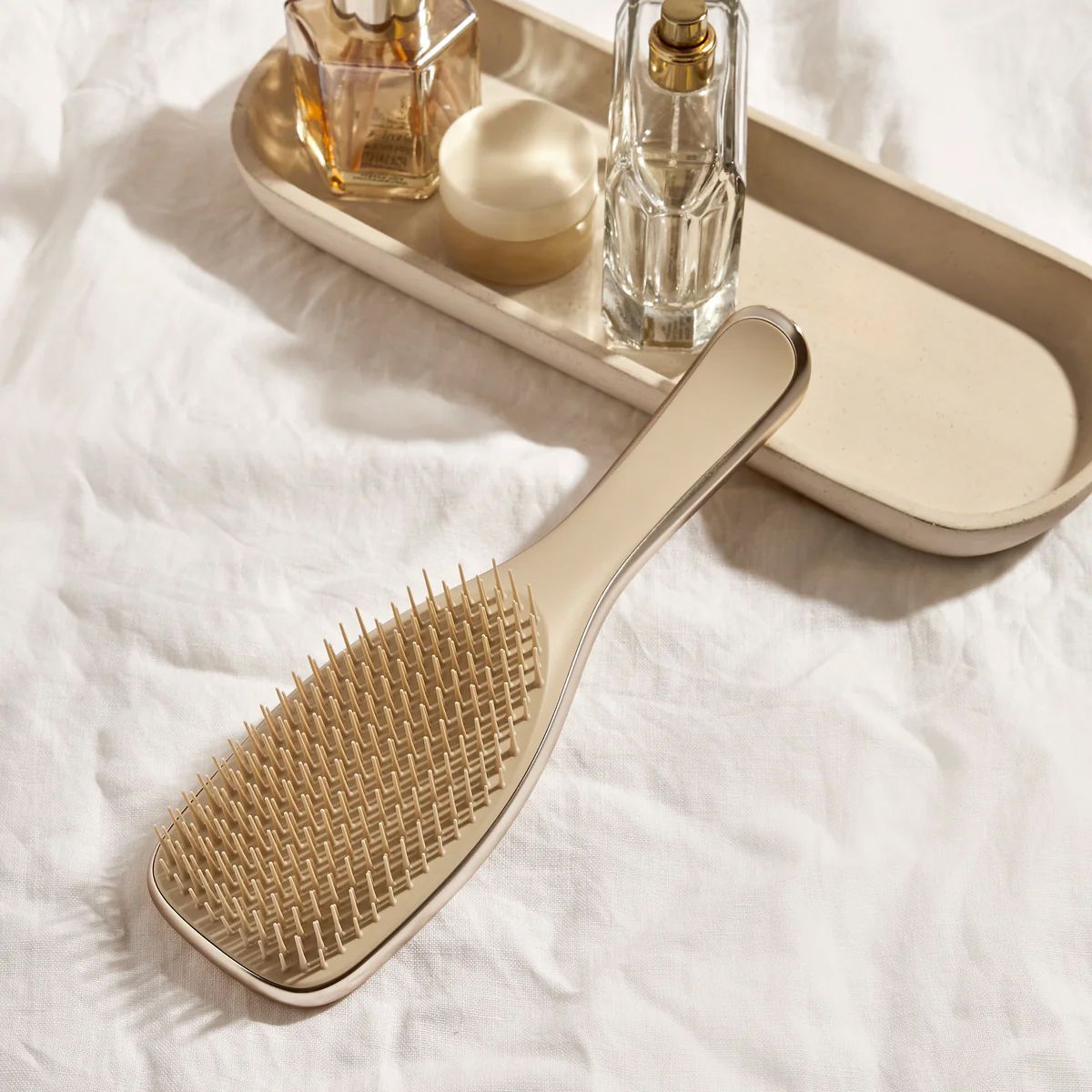 Tangle teezer le démêlant ultime chrome champagne or