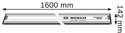 Accessoires Bosch fsn 1600 rails de guidage de règle bosch 1600 mm - 1600z0000f