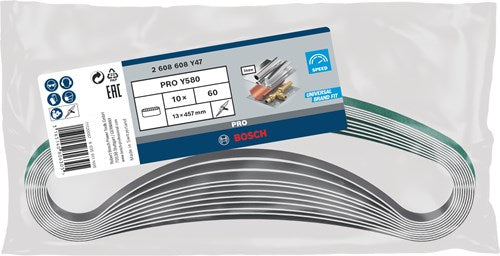 Accessoires Bosch 10 pneus 13x457 y580, idéal pour l'acier inoxydable, 60 - 2608608y47