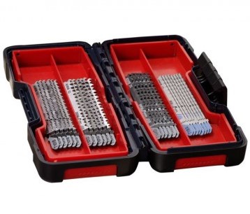Bosch accessoires jeu de 30 lames de scie sauteuse bois métal dans une boîte résistante - 2607010903