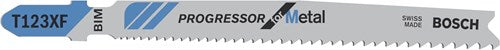 Accessoires Bosch 5x progressor pour lame de scie sauteuse métal t123x - 2608638473