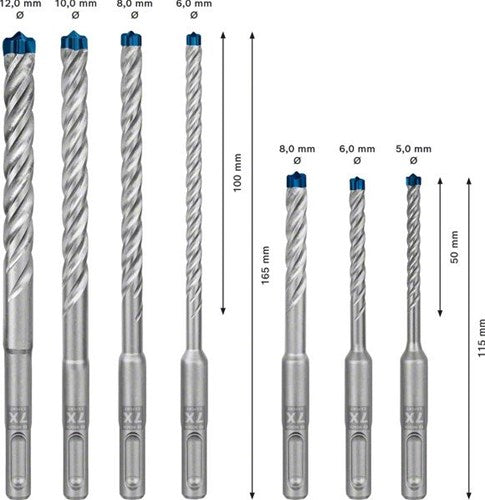 Bosch Expert SDS-plus-7x Hamerboorset