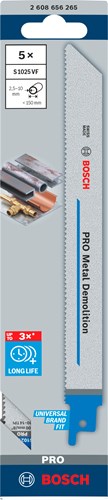 Accessoires Bosch lame de scie alternative s 1025 vf 200 x 10 14 | 5 pièces - 2608656265