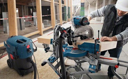 Aspirateur eau et poussière professionnel Bosch blue gas 35 l afc - 06019c3200