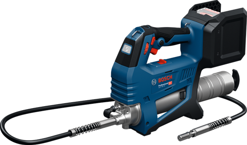 Pistolet graisseur sans fil Bosch bleu gfp 18v-10 | en solo | y compris Attelage 90 et bandoulière | sans batterie ni chargeur - 06019n6000