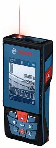 Bosch bleu glm 100-25 c | télémètre laser professionnel | 3 piles LR6 1,5 V (aa) | ip54 - 0601072y00