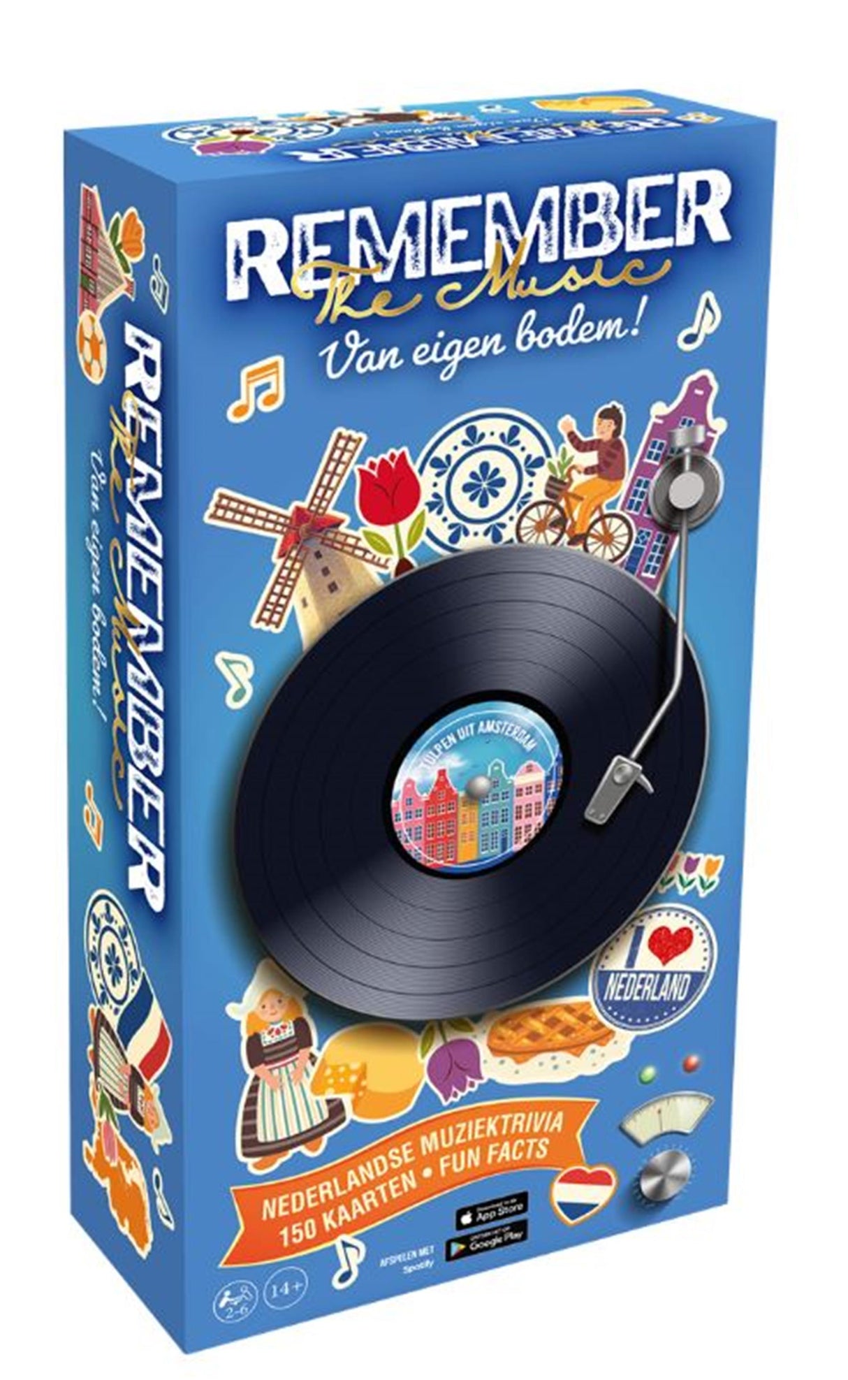 Jeu rappelez-vous la musique édition hollandaise de notre propre | 2 pièces