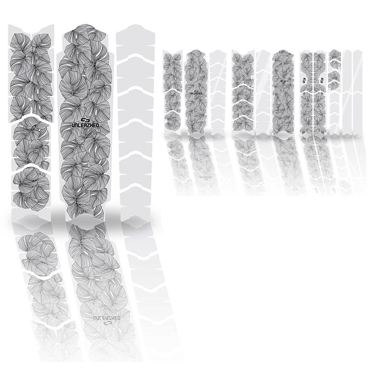 Film de protection de cadre Unleazed monstera blanc brillant