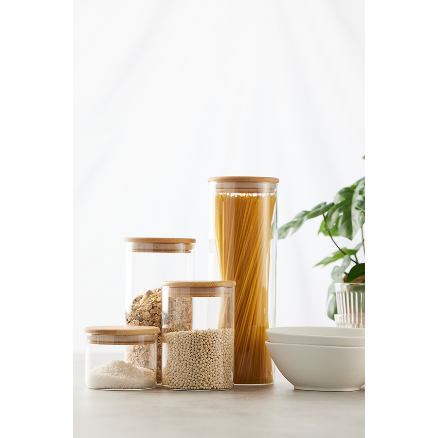 Pot de conservation Brabantia pure 350 ml verre | 6 pièces