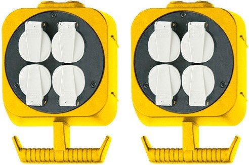 Brennerstuhl répartiteur de courant suspendu 2x4 230v 16a | 1151760 - 1151760