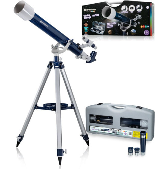 Bresser Telescope Junior 69 cm Aluminium Blue Gris 12 pièces