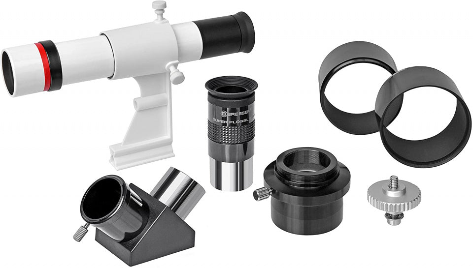 Télescope Bresser Messier MC-152 1900 Hexafoc 49 x 17,6 cm blanc