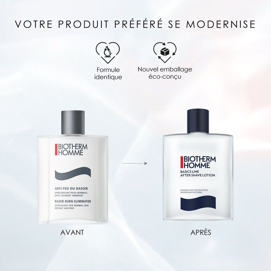 Biotherm homme basics line lotion après rasage 100ml homme