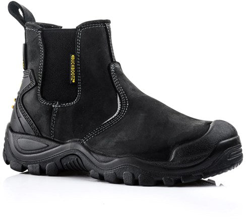 Buckbootz instapper bsh006 hoog s3 + kn | bruin bsh006br | maat 47 - 00.176.028.47