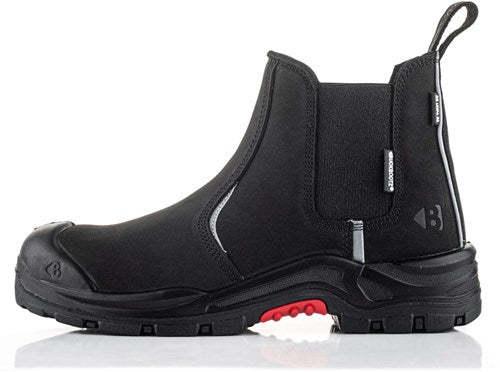 Buckbootz werkschoen nubuckz instapper nkz101blk s3s 2.0 | zwart | maat 41 - 5055138022948