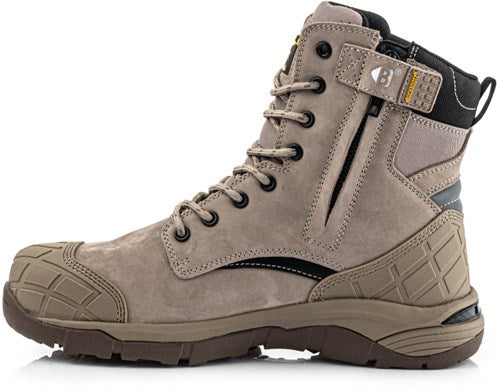 Buckbootz werkschoen tradez blastz hoog s7s | grijs | maat 45 - 5055138025277