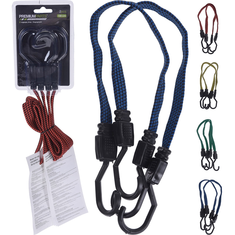 Premiumparts araignée à bagages 100cm lot de 2 pièces