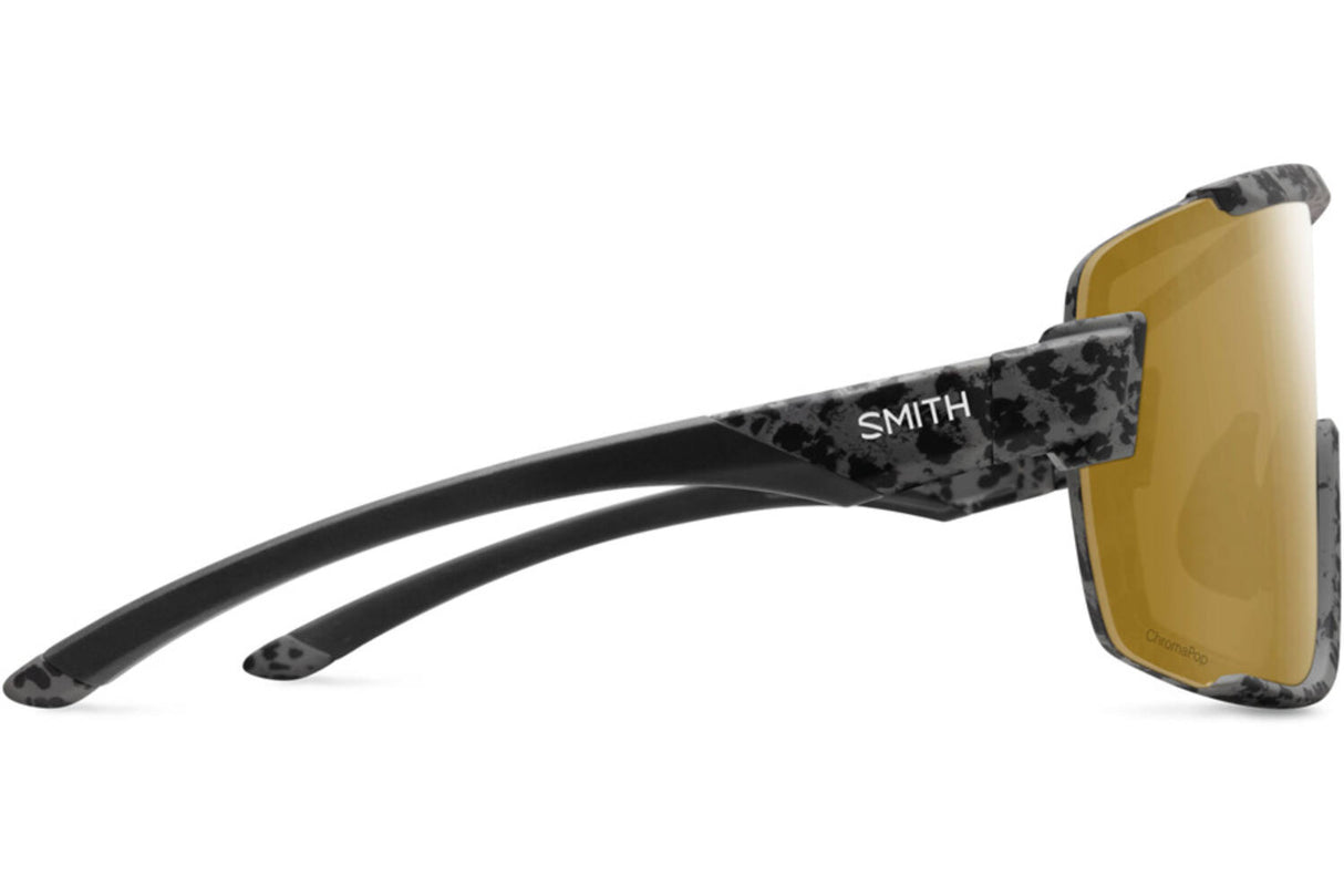 Smith Bril Wildcat Matroir en bronze polarisé en marbre gris mate