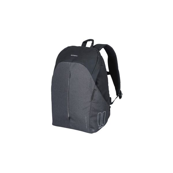 Basil B - Commuter Nordlicht - sac à dos bicycle compact pour vélo électrique - 13L - noir