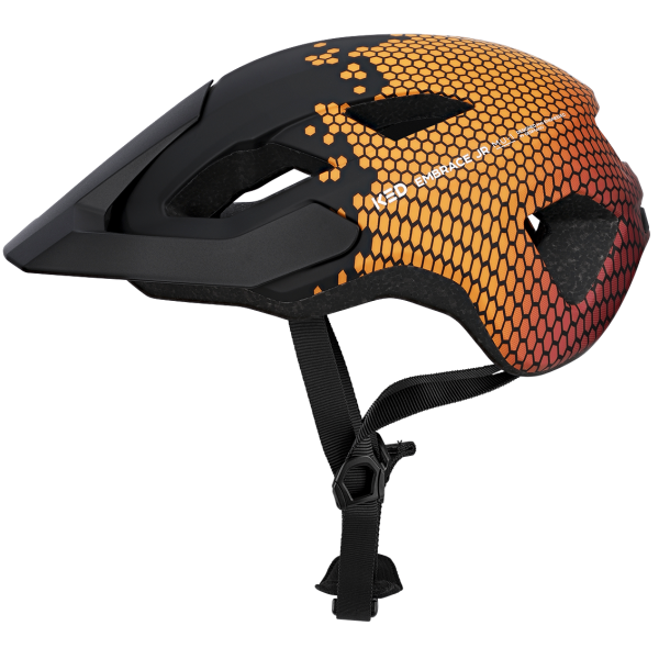Ked casque de vélo embrasser jr s-m (52-58cm) - bordeaux noir mat