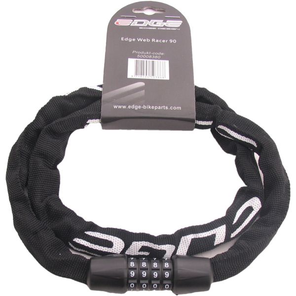 Verrouillage de la chaîne avec Code Edge Web Racer 90cm - noir