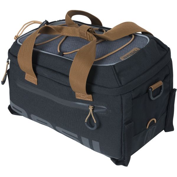 Basil Miles Trunkbag - Sac de comportement des bagages - Unisexe - Bicycles - Black