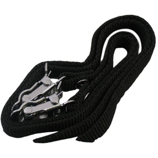 Edge to Clips STAPS PEDAL BELTS NYLON - Black