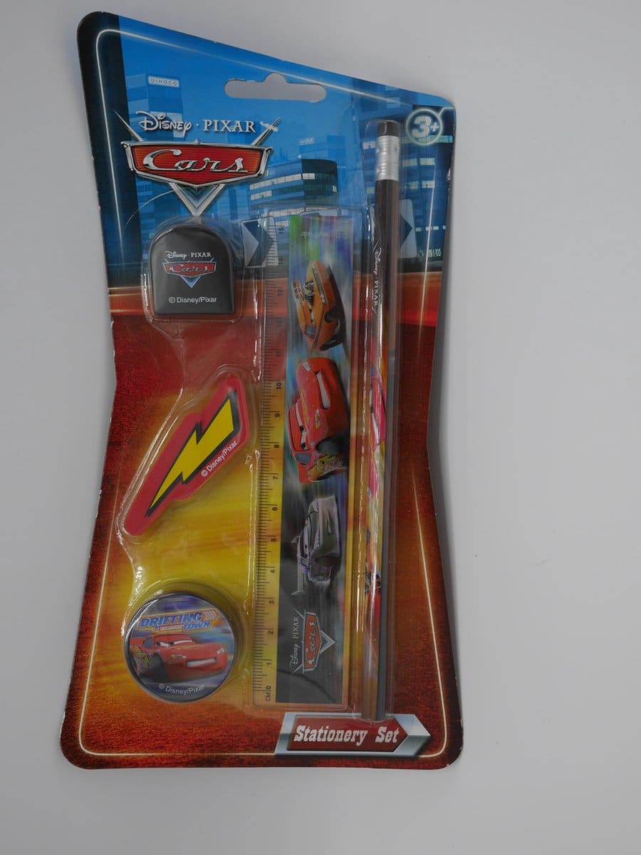 Van der Doelen Disney Cars - coffret d'écriture 5 pièces
