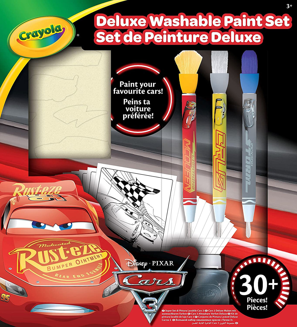 Crayola - set de peinture voitures Disney Pixar