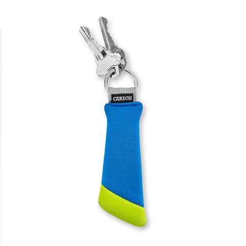 Porte-clés flottant Carson pour 3 clés - bleu vert