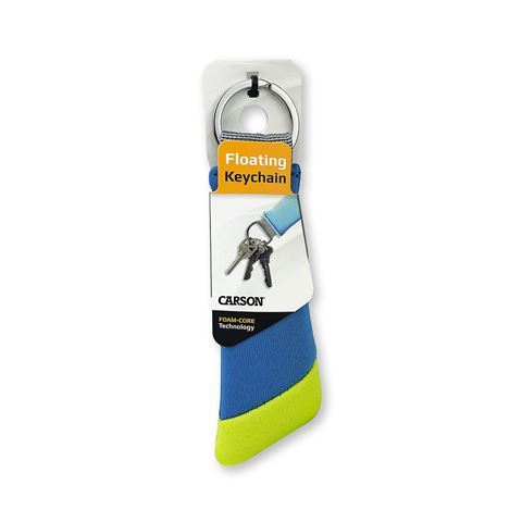 Porte-clés flottant Carson pour 3 clés - bleu vert