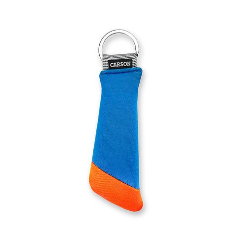 Porte-clés flottant Carson pour 3 clés - bleu orange