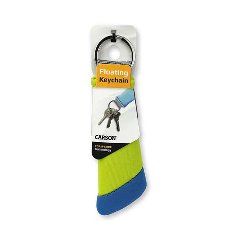 Porte-clés flottant Carson pour 3 clés - vert bleu