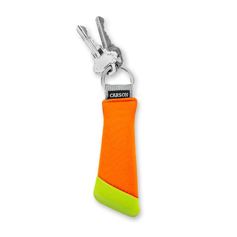 Porte-clés flottant Carson pour 3 clés - jaune orange