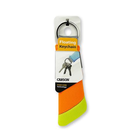 Porte-clés flottant Carson pour 3 clés - jaune orange