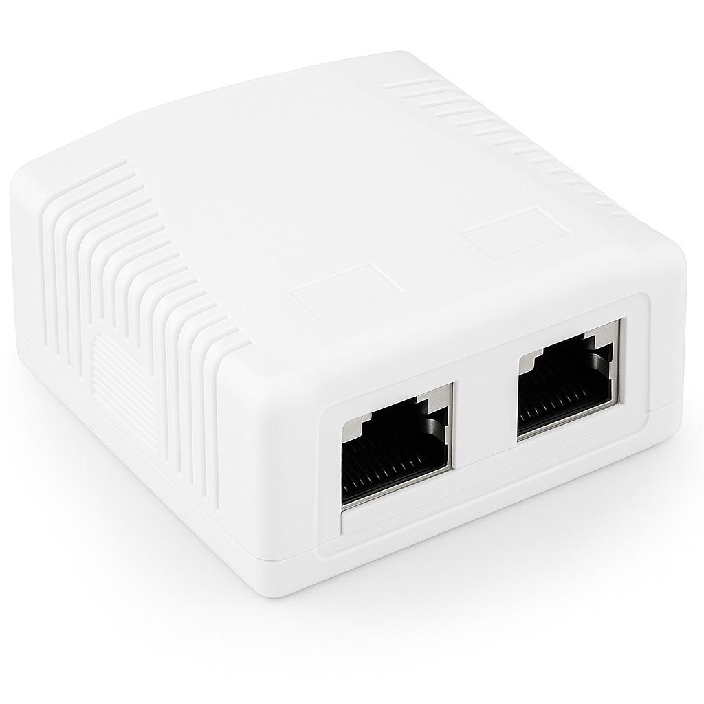 Prise murale Abi cat 6 - montage en surface